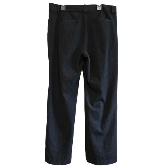 Elie Tahari, Women's Wool, Black Wide Leg Dress Pants,Trouser Style, Sz 12 - Picture 5 of 7